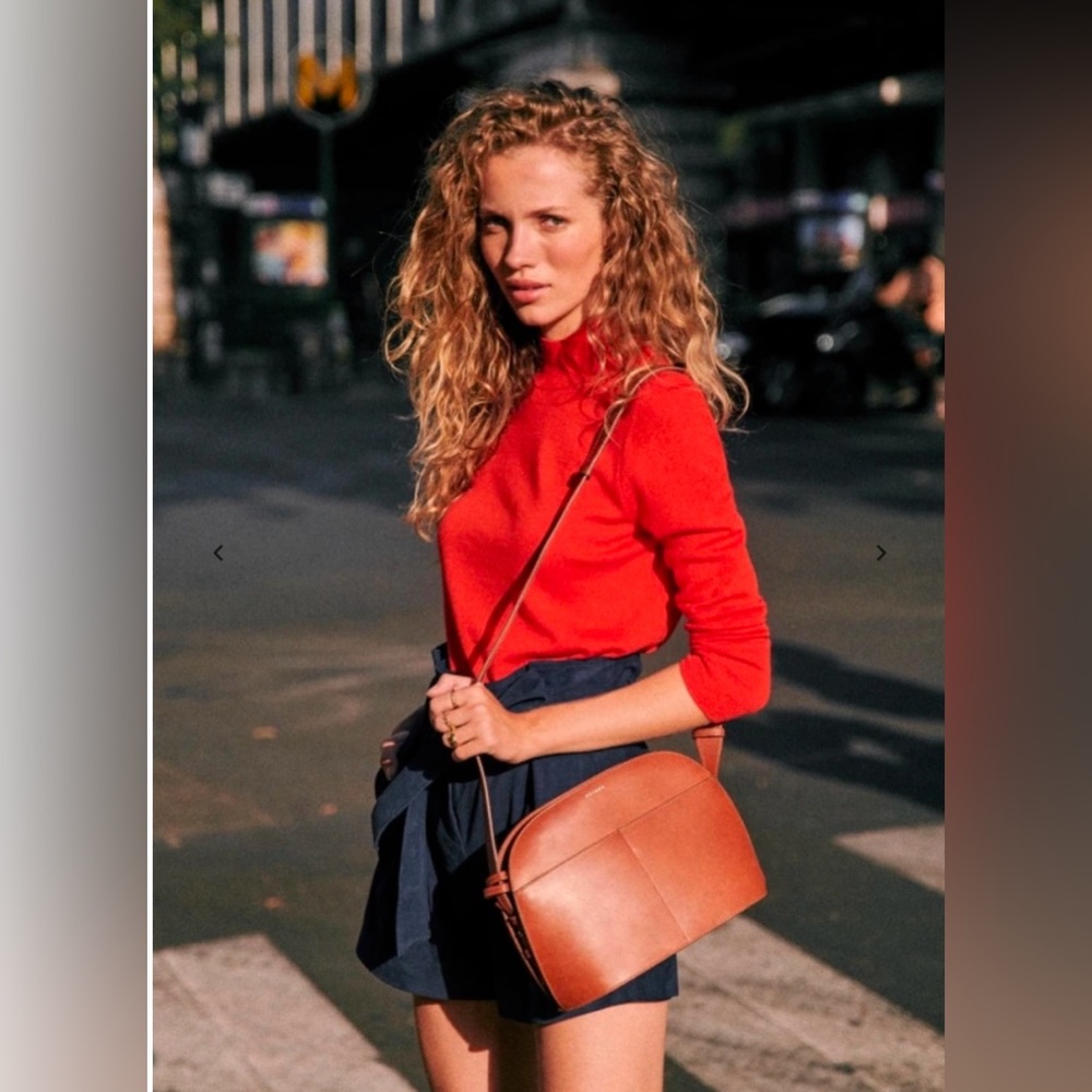 Sezane Suede Shorts Electric Blue NWT’s.